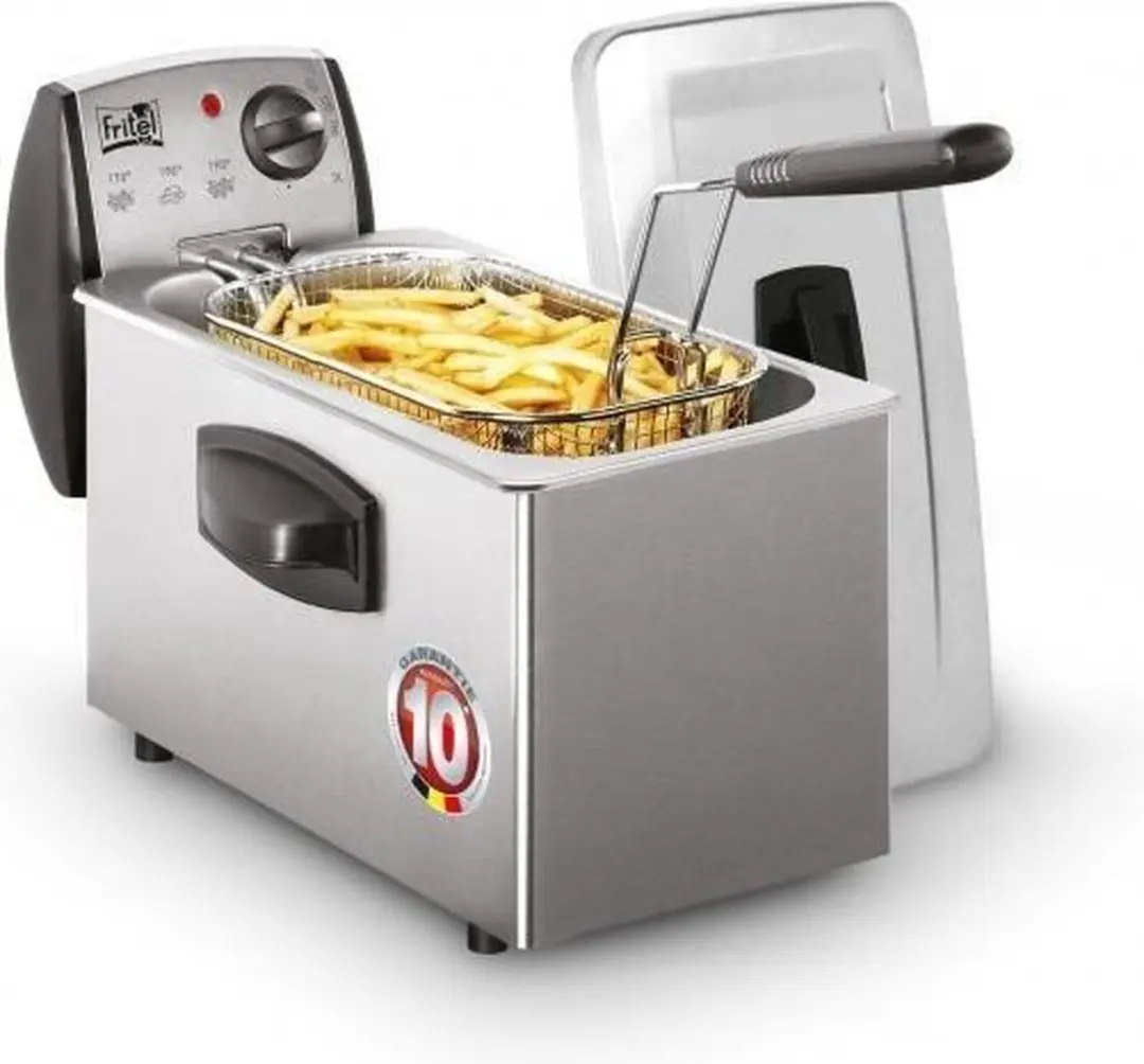 Fritel FR 1450 Friteuse 2200W 3L - Inox
