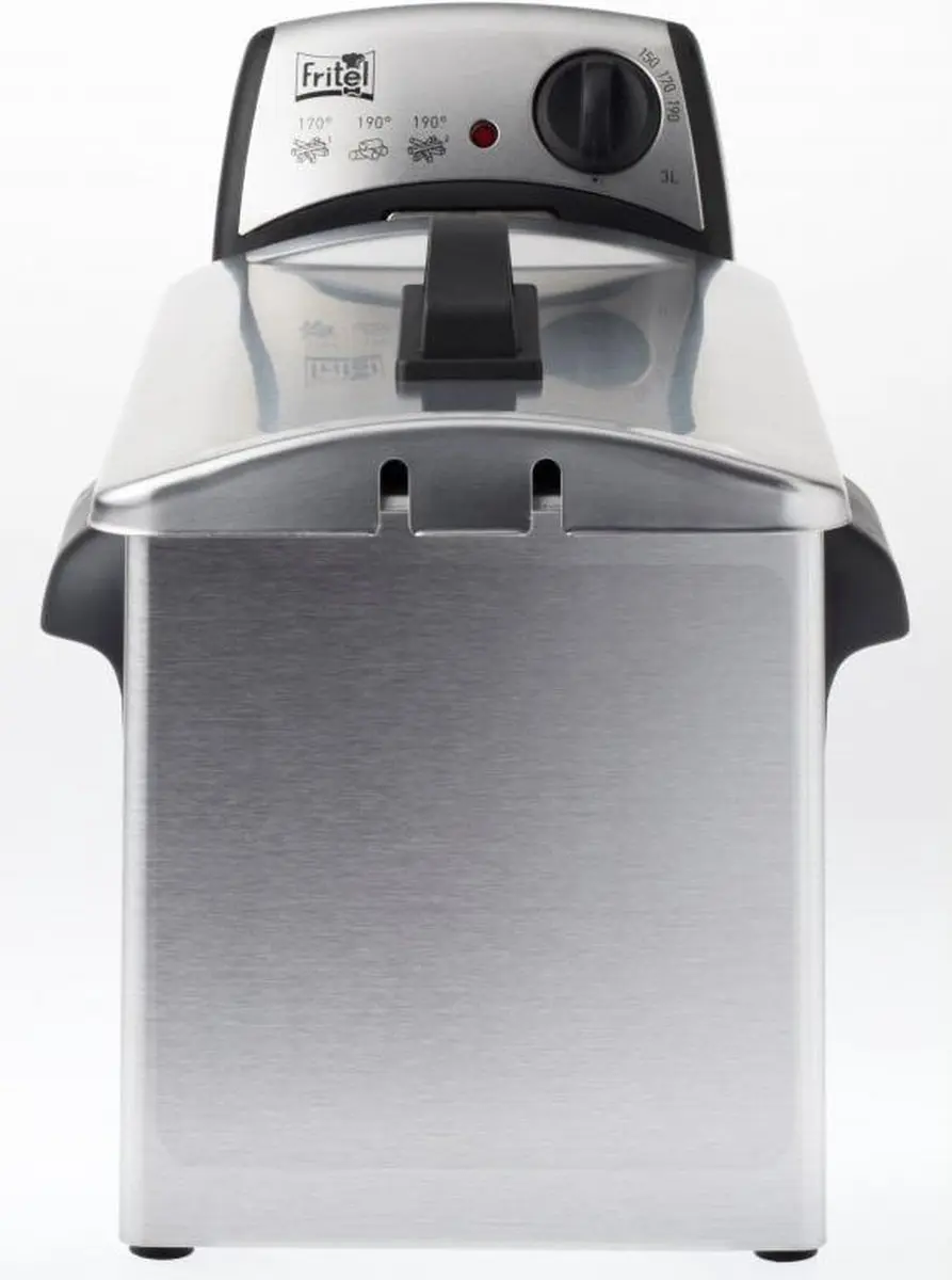 Fritel FR 1450 Friteuse 2200W 3L - Inox