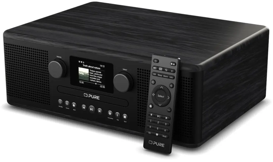Pure Classic C-D6i Internetradio - Zwart