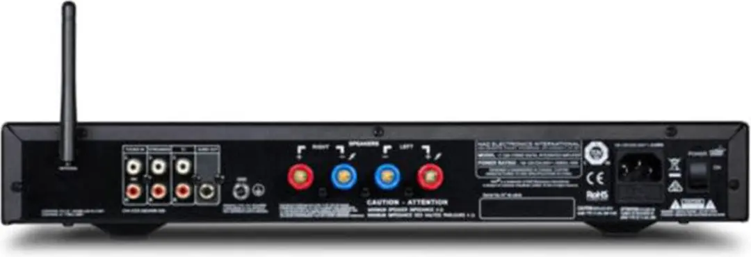 NAD C 328 Hybrid Digitale Versterker - 2x50W - Zwart - afbeelding 6 van 6