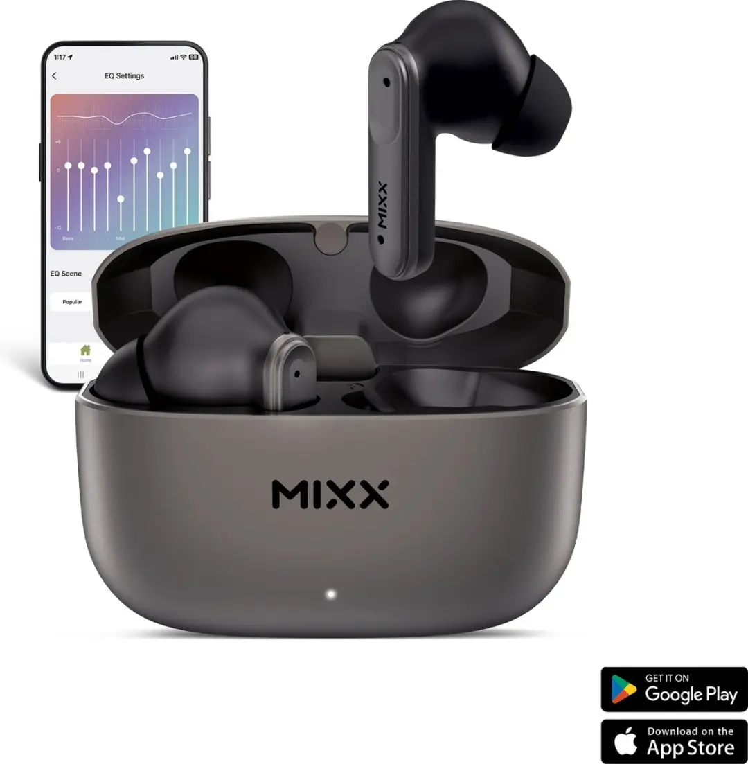 Mixx StreamBuds Custom 3 TWS - Zwart