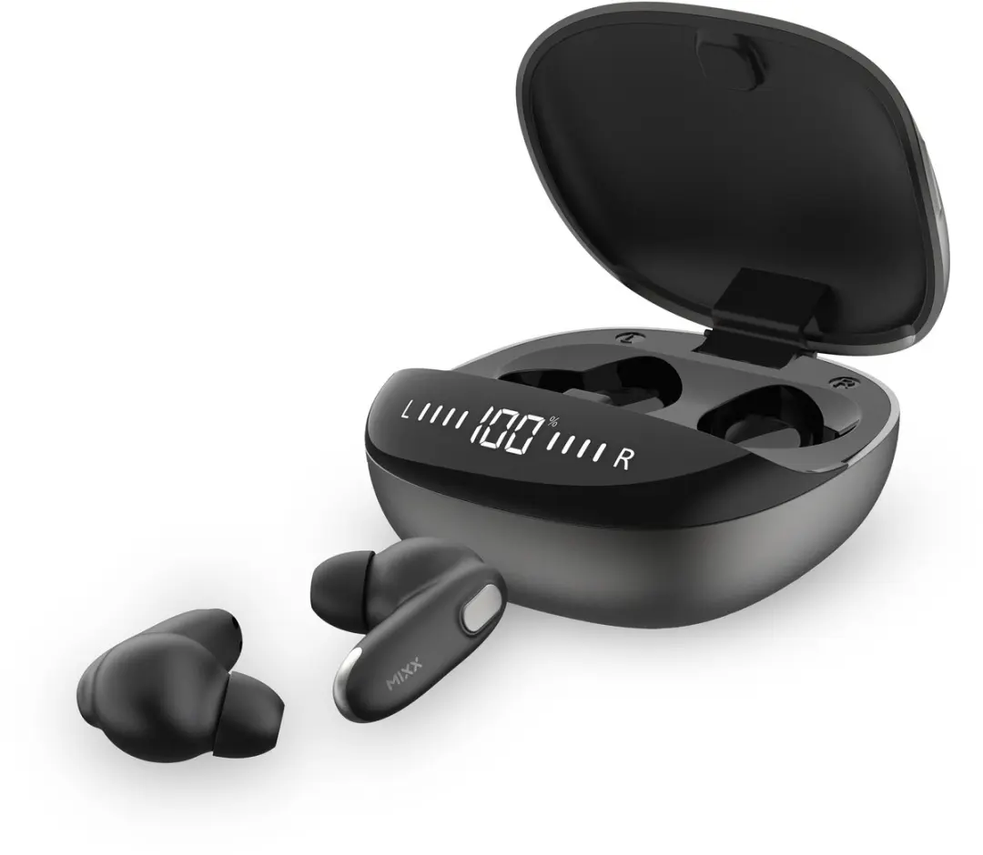 Mixx StreamBuds Mini Charge 2 Draadloze Oordopjes - Zwart