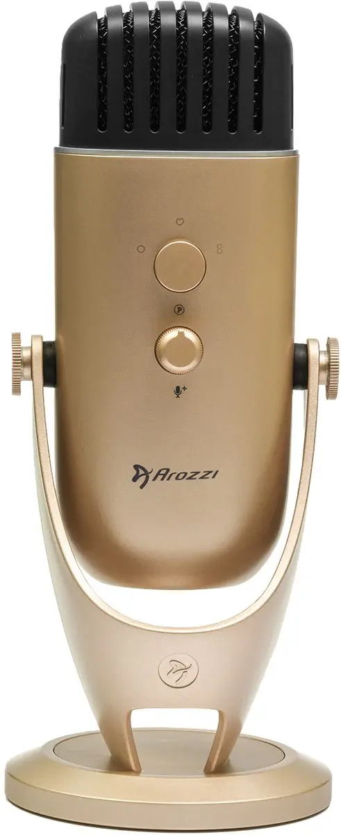 Arozzi Colonna USB Gaming Microfoon - Goud
