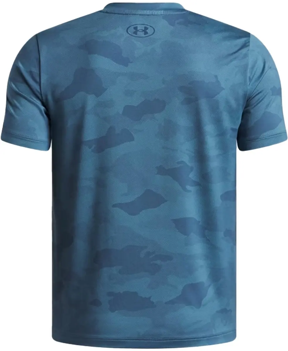 Under Armour Vanish Printed Sportshirt - 164 - Blauw dessin
