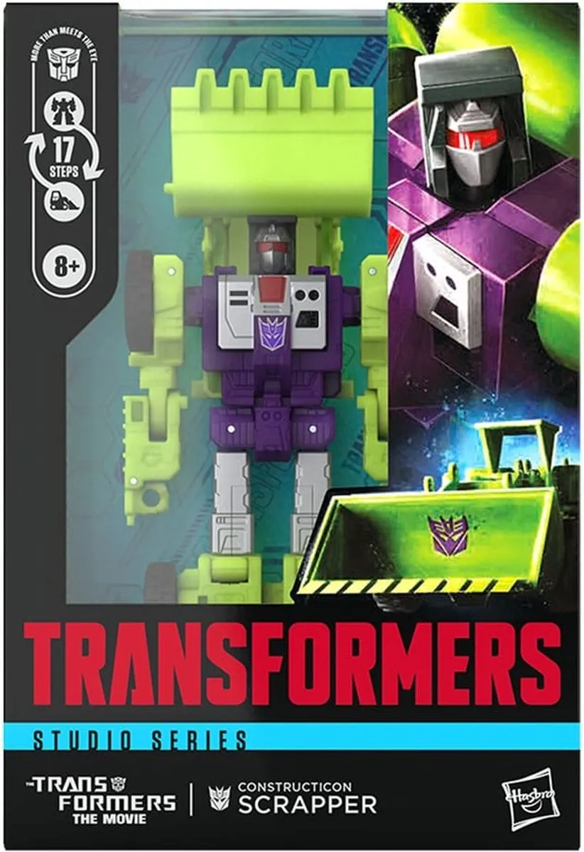 Hasbro Transformers Studio Series 86 Scrapper - Multi