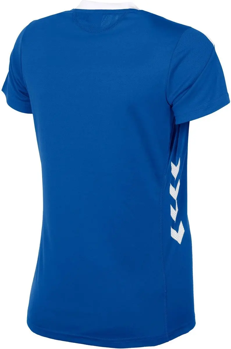 Hummel Valencia Sportshirt Dames L - Royal/White