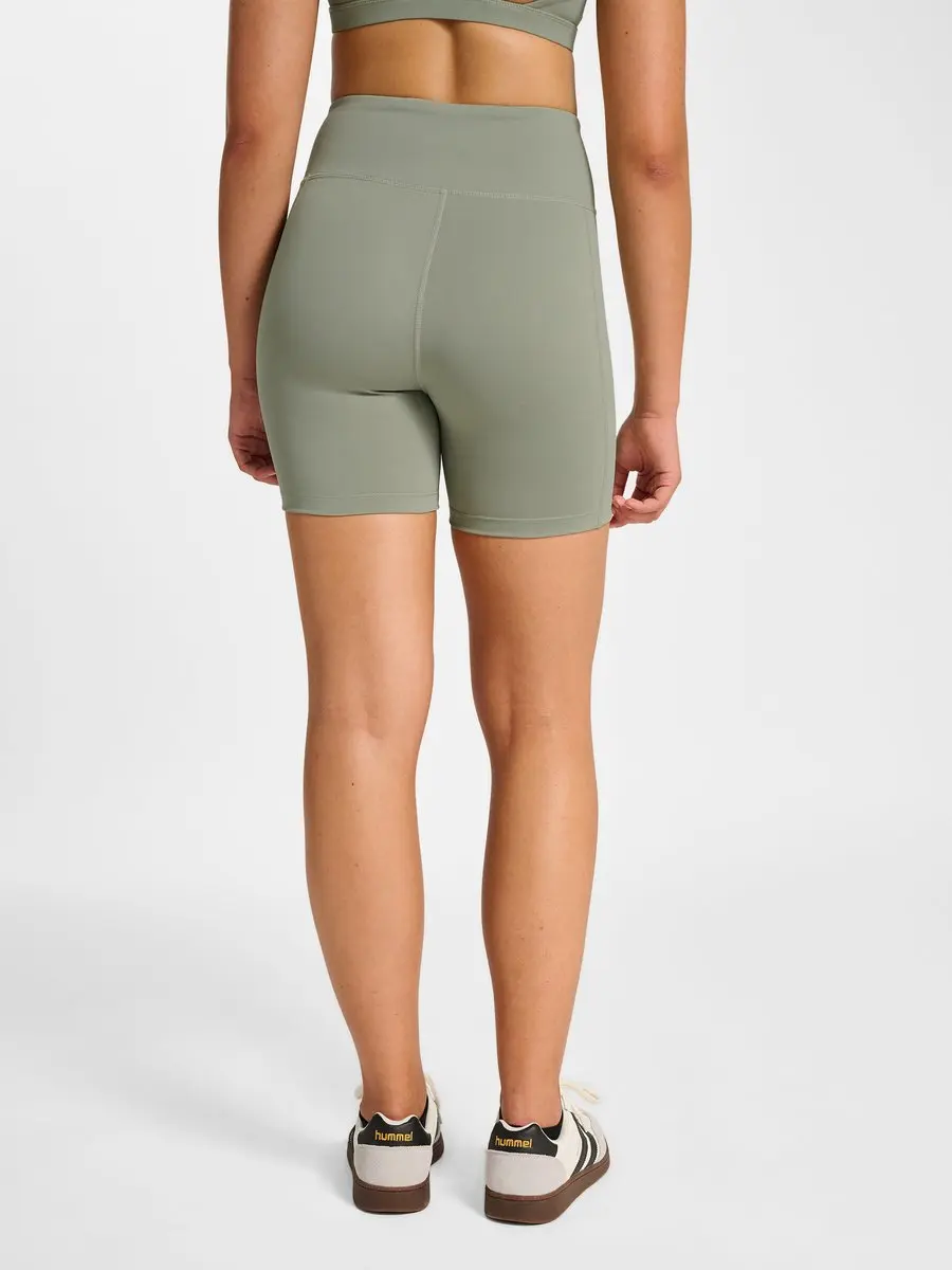 Hummel Hmlhiit Impact HW Short Tights M - Seagrass - afbeelding 6 van 6