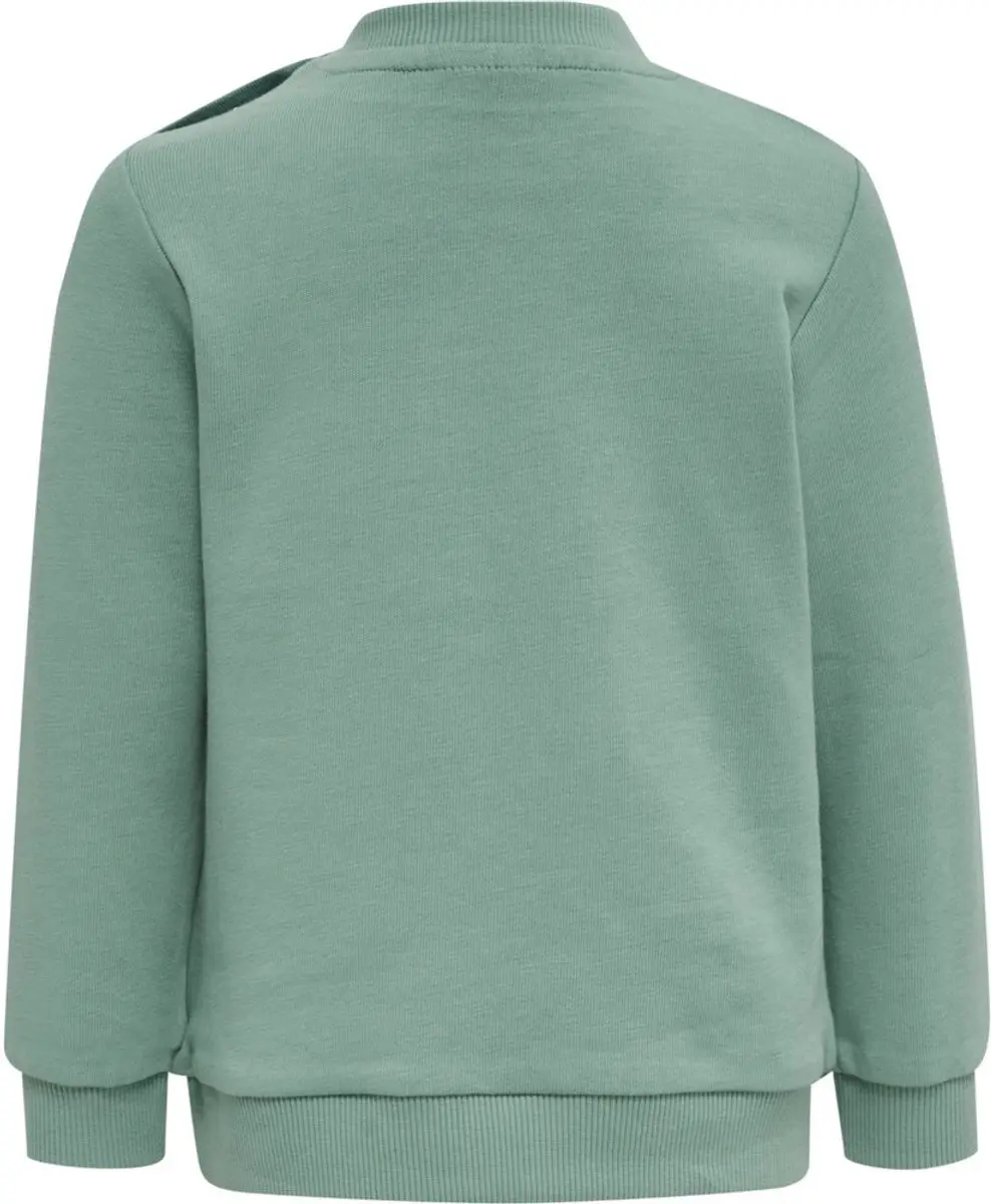 Hummel HMLSanto Crewsuit 215728 - Kindertrainingspak - Blauw - afbeelding 2 van 3