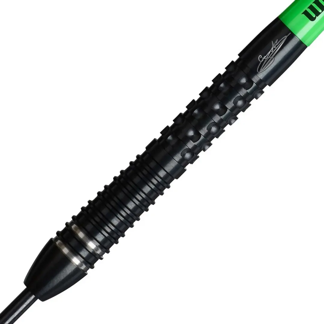 Unicorn Wraith Gary Anderson Phase 6 Dartpijlen - 3 Stuks - Zwart/Groen