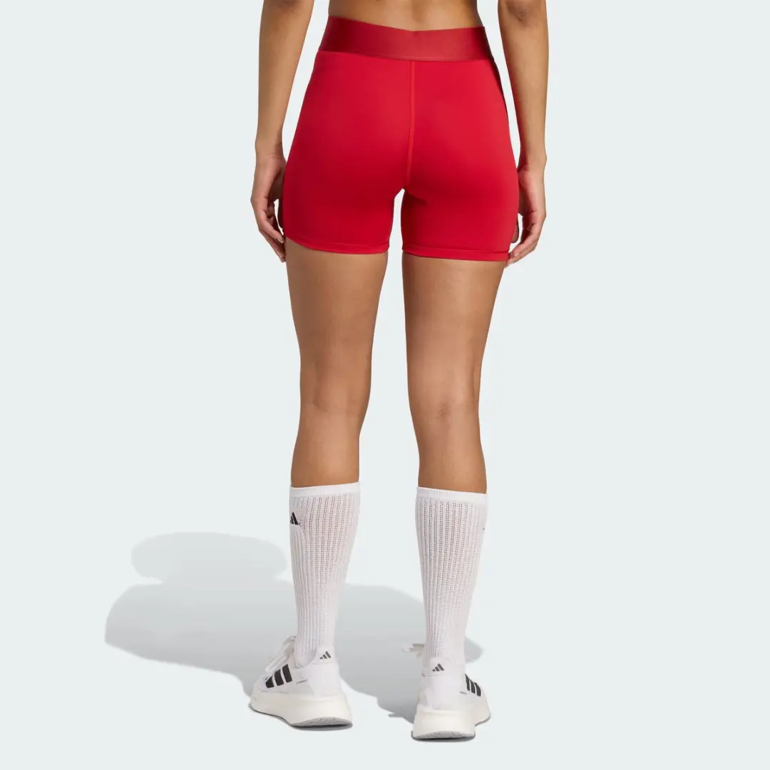 Adidas Performance Techfit Volleybalshort JL5414 - Rood