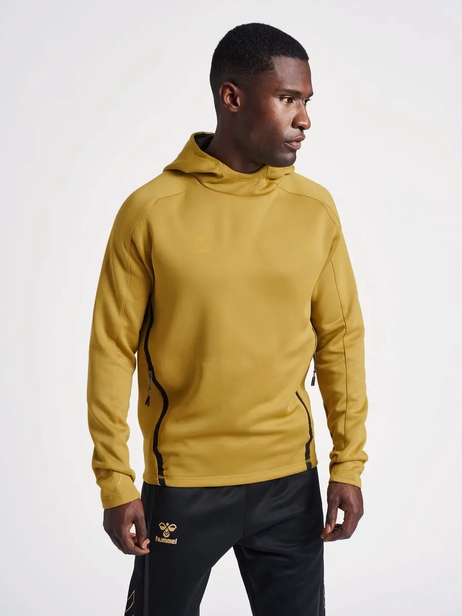 Hummel Cima XK Hoodie Heren - M - Goud