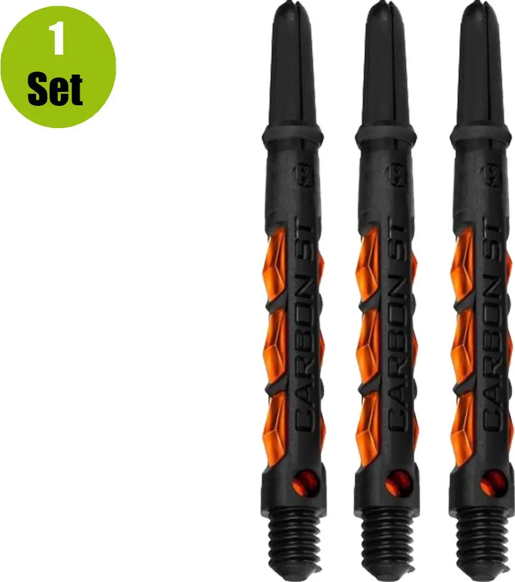 Harrows Carbon ST Dart Shafts SH2006 - 3 Stuks - Zwart - afbeelding 6 van 6