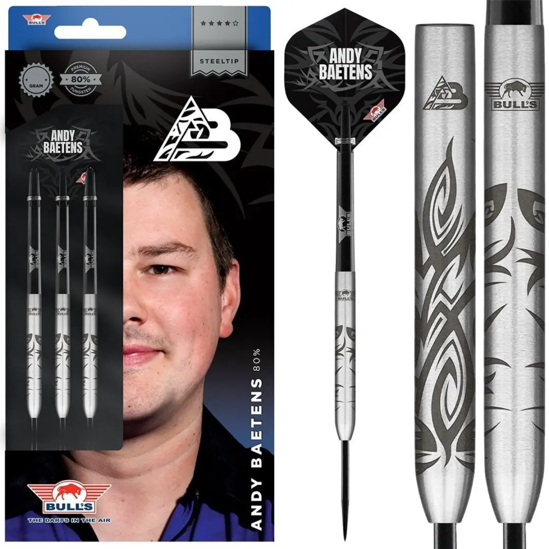 Bull's Andy Baetens 80% Tungsten Dartpijlen 21g