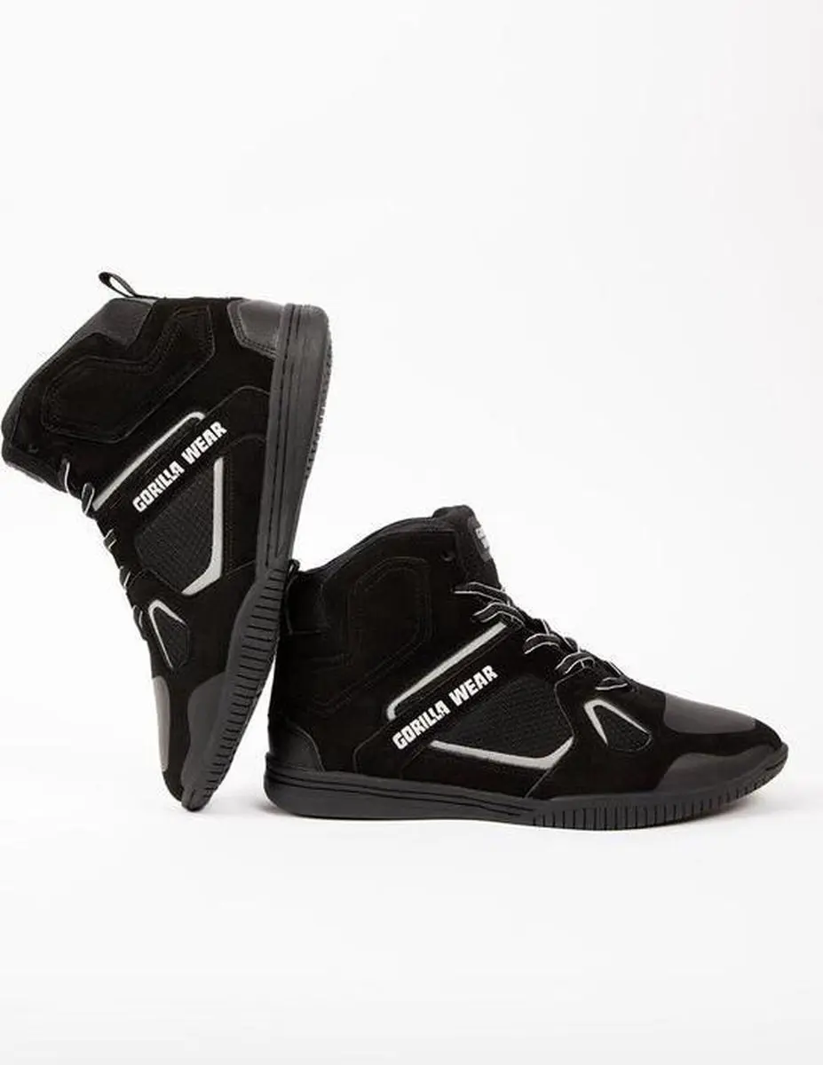Gorilla Wear Troy High Tops Sportschoenen 46 - Zwart/Grijs