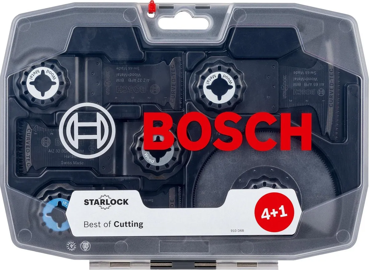 Bosch GOP Starlock Accessoireset 5-delig - Oscillerend multitool