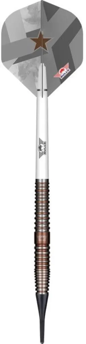 Bull's Max Hopp E5 90% Soft Tip Dartpijlen - 3 Stuks - afbeelding 3 van 4