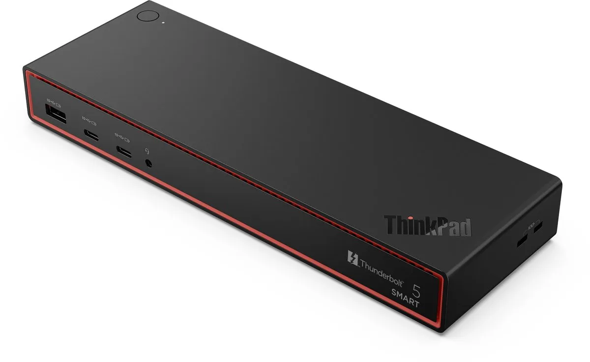 Lenovo ThinkPad Thunderbolt 5 Smart Dock 7500 - 40BA0265EU - Zwart