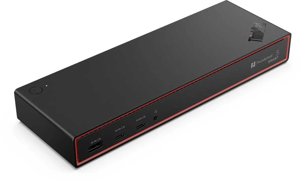 Lenovo ThinkPad Thunderbolt 5 Smart Dock 7500 - 40BA0265EU - Zwart