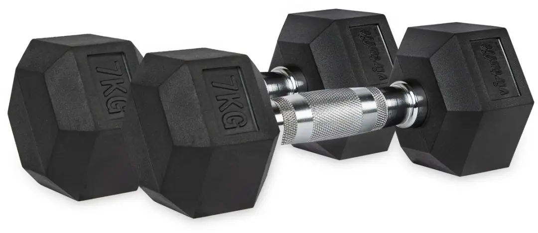 Virtufit Hexa Dumbbell Pro Set 2x7kg