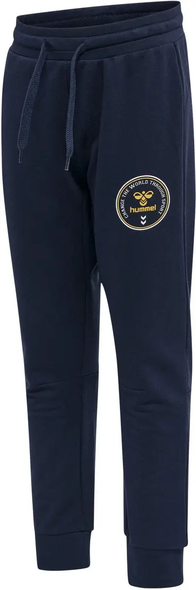 Hummel Hmlmath Pants 214565 Kinderjoggingbroek - Beige - afbeelding 6 van 6