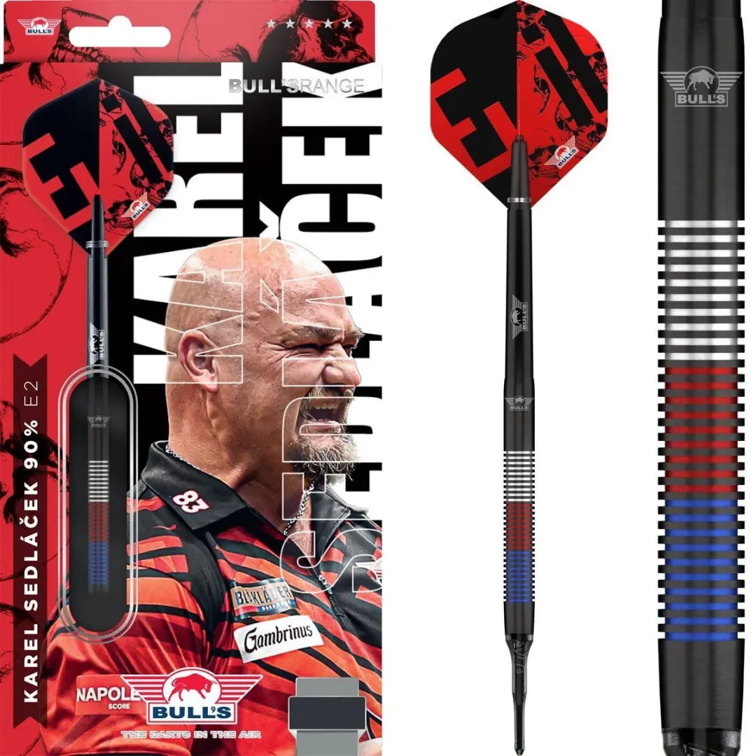 Bull's Karel Sedlacek E2 90% Dartpijlen