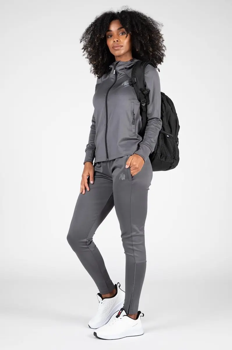 Gorilla Wear Halsey Trainingsjas - Grijs L