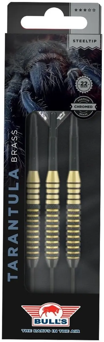 Bull's Tarantula Dartpijlen 22g - Goud - 3 Stuks