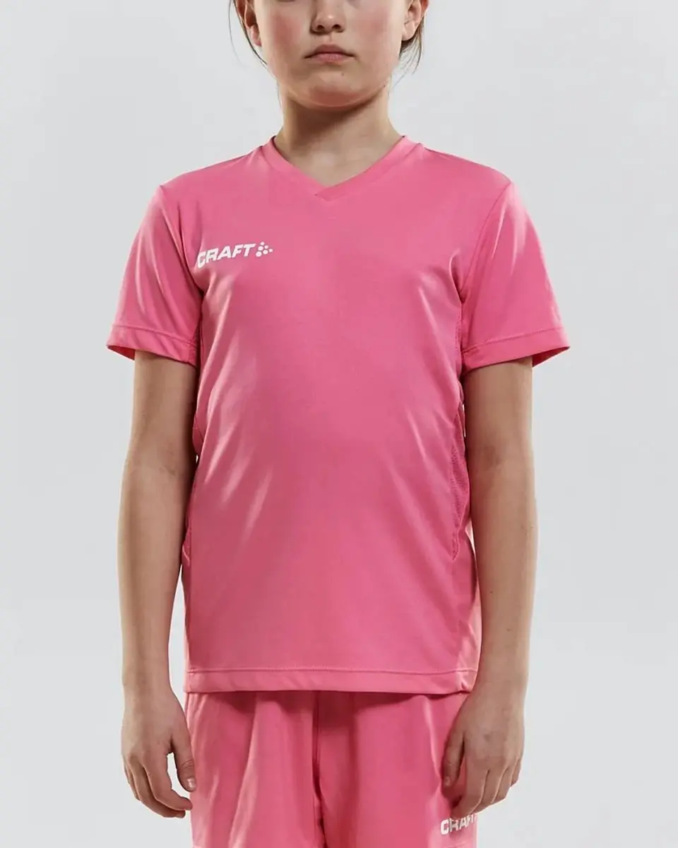 Craft Squad Jersey Solid W - Maat M - Roze/Wit
