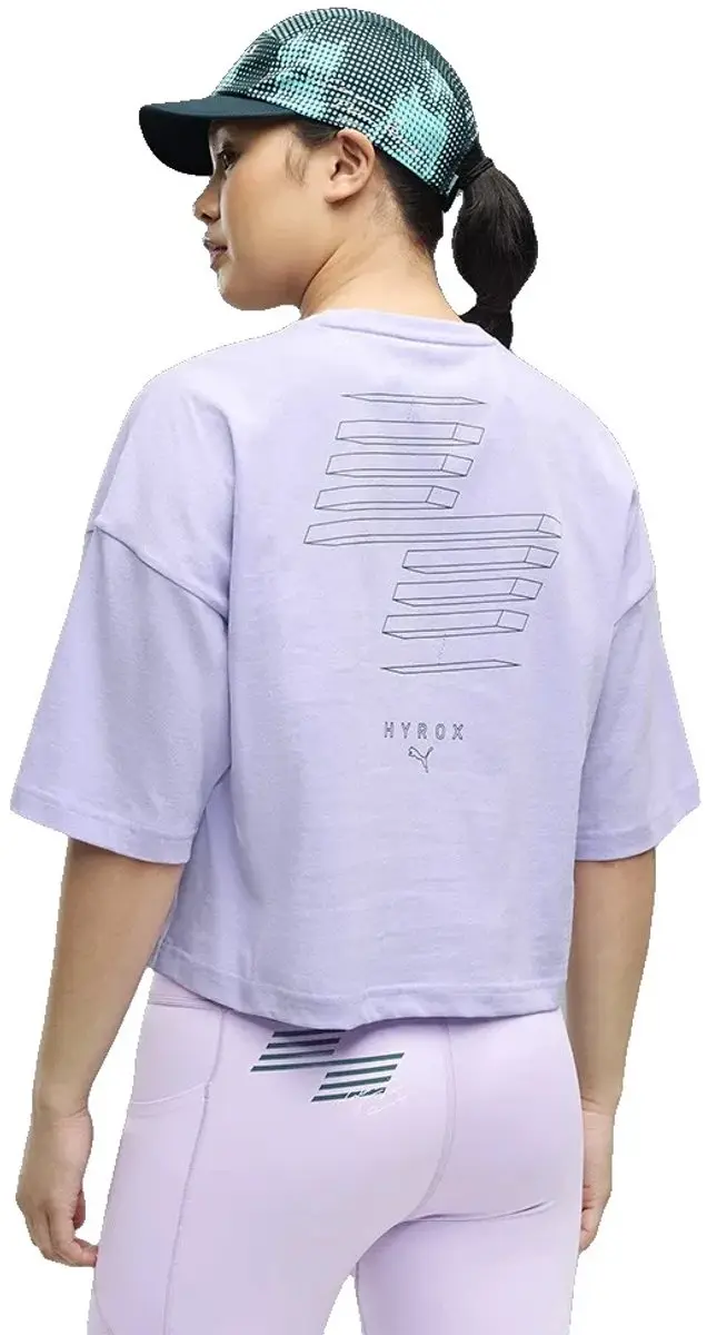 PUMA X Hyrox Cropped T-shirt - L - Paars