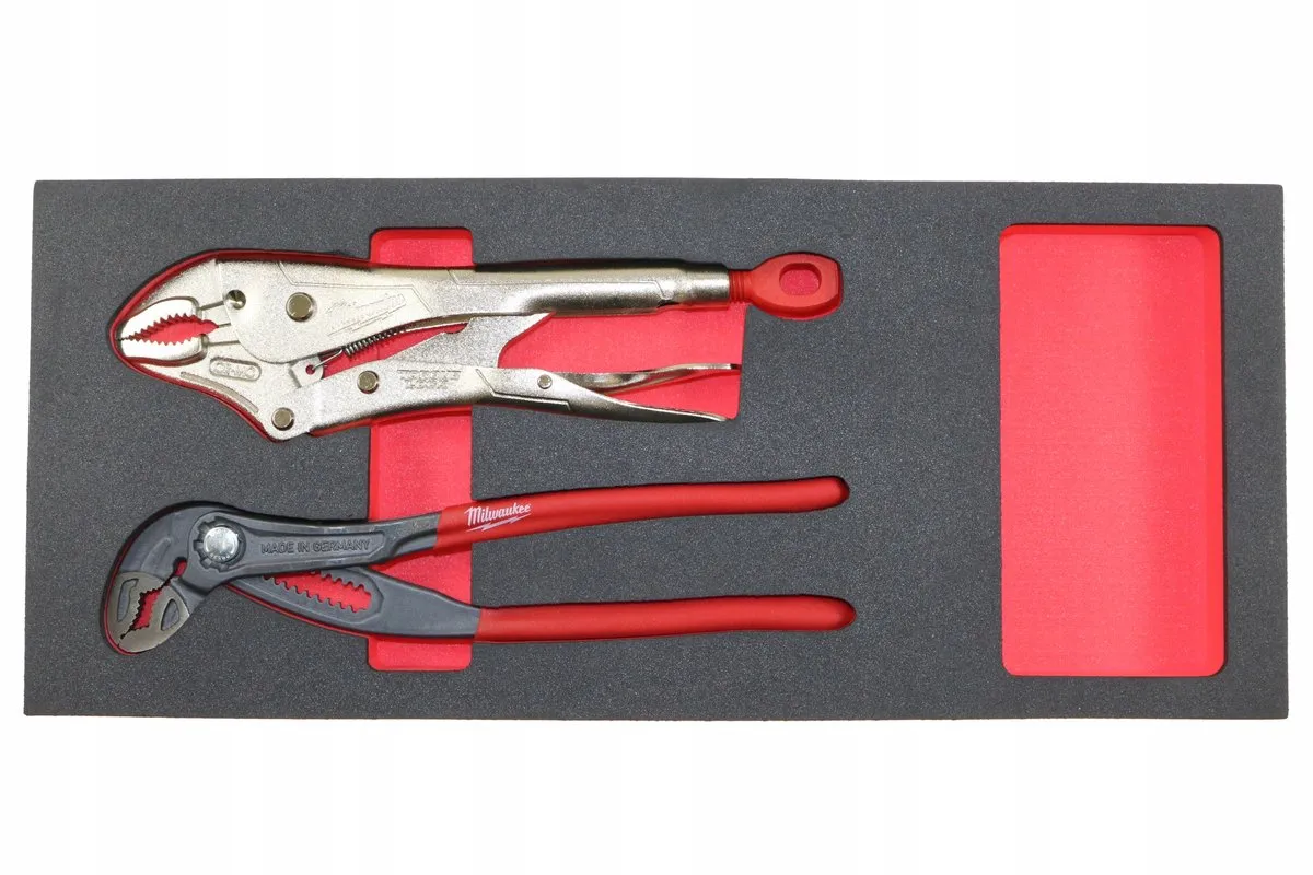 Milwaukee Tanginzet 250mm - 2-delig - Grijs/Rood/Zwart