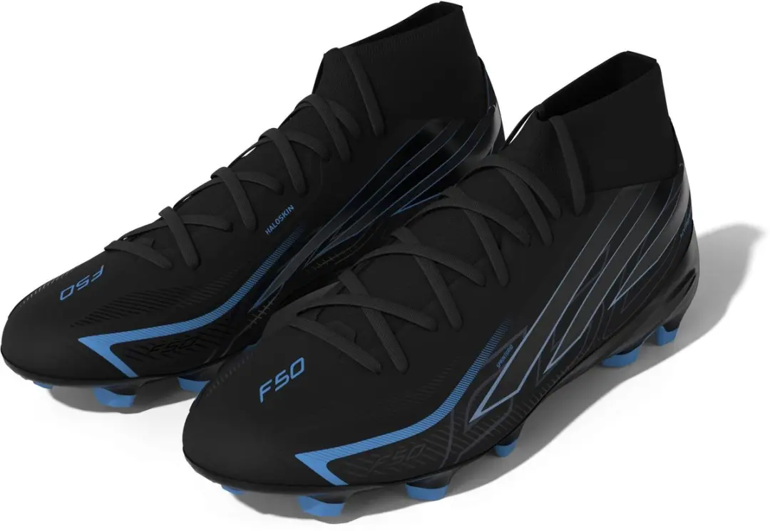 Adidas F50 Hyperfast League Mid FG Voetbalschoen - Zwart