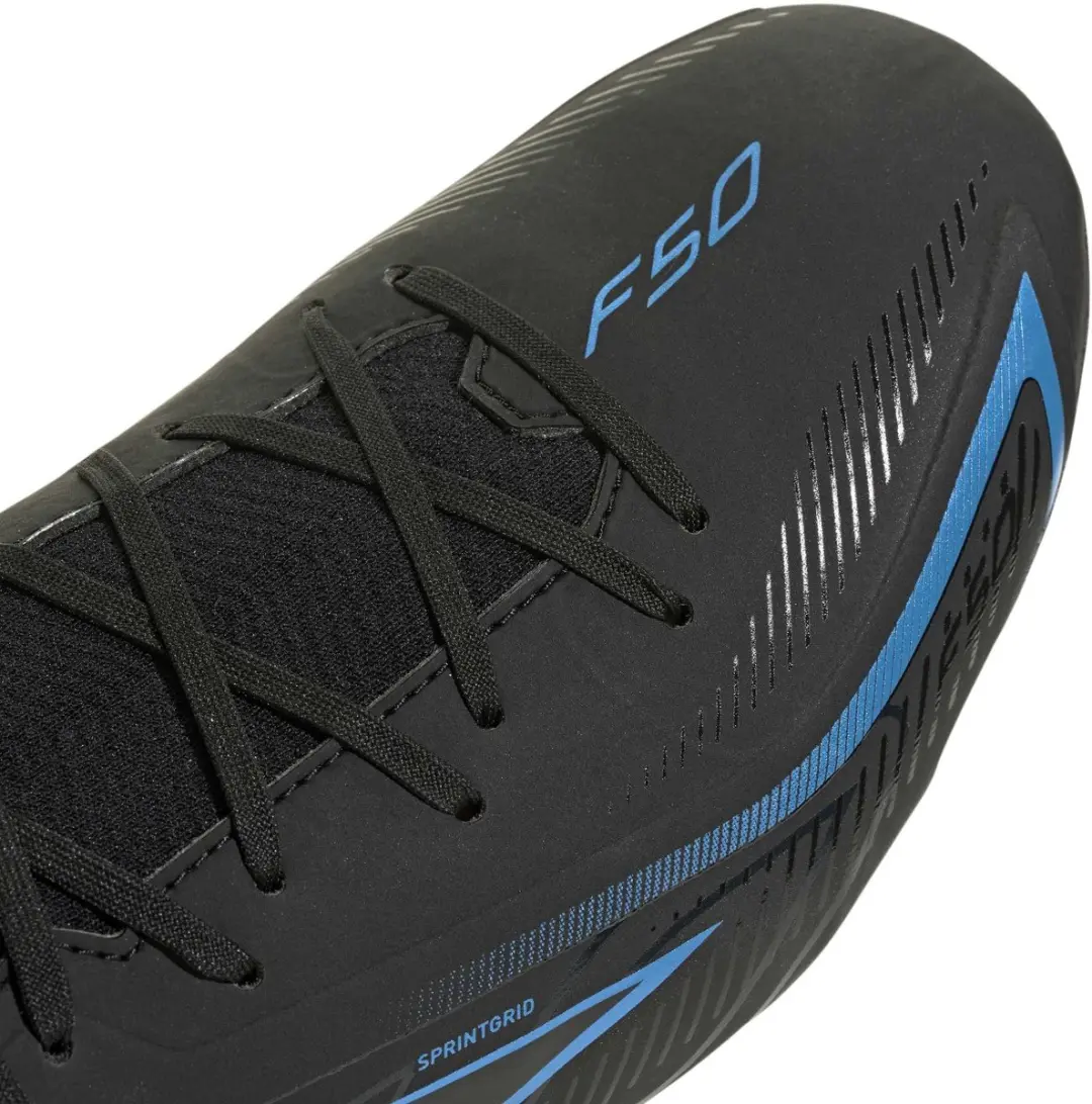 Adidas F50 Hyperfast League Mid FG Voetbalschoen - Zwart