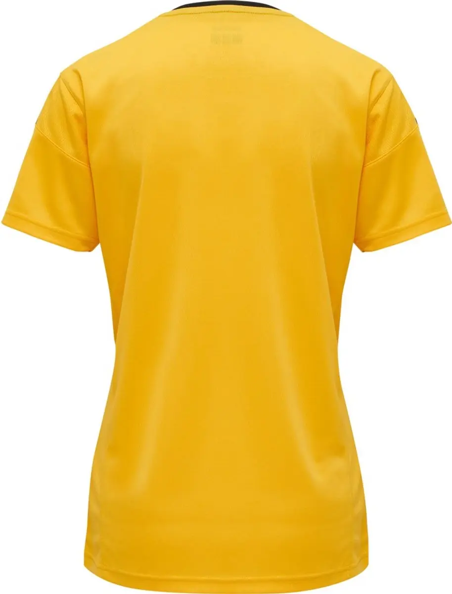 Hummel Authentic Poly Shirt Dames - Geel