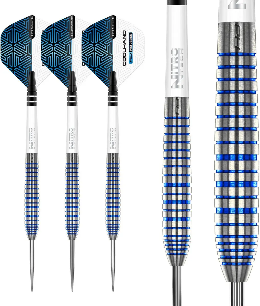 Red Dragon Luke Humphries TX3 Blue 90% Darts - 3 Stuks