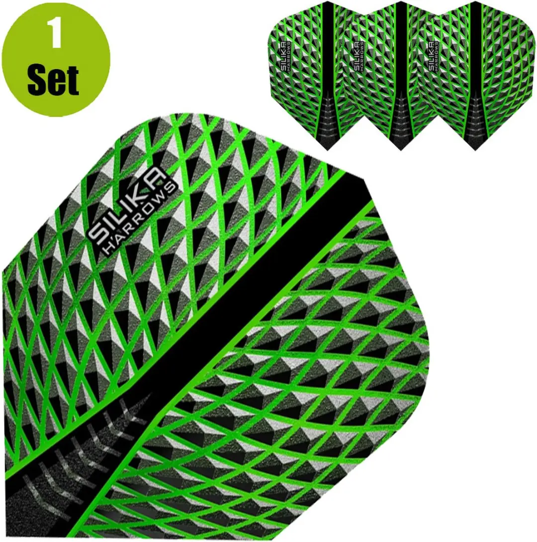 Harrows Silika Dartflights 194852 - Groen