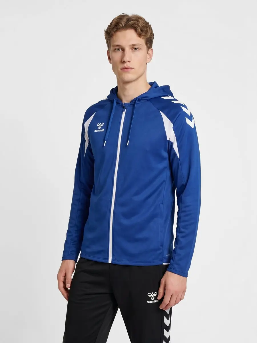 Hummel Hmlcore 2.0 Zip Hoodie 230853 - True Blue/White - 4XL