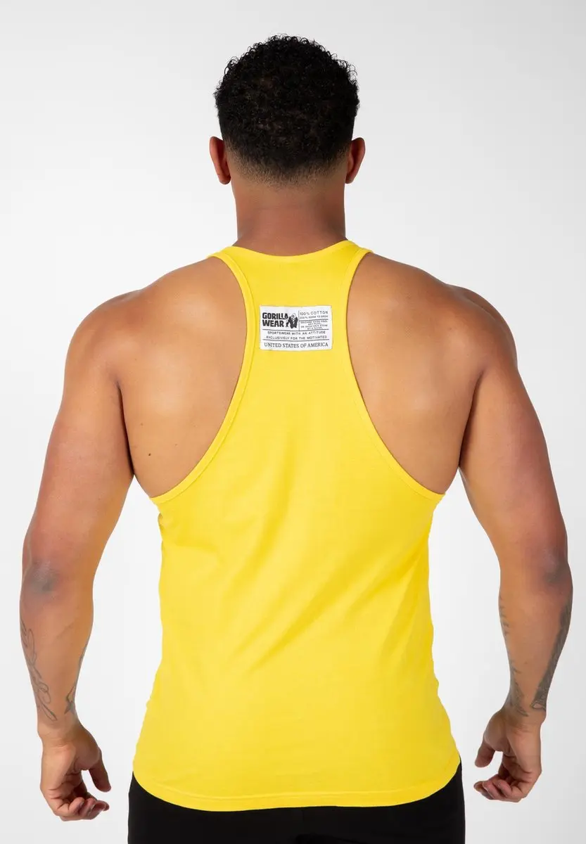Gorilla Wear Classic Tank Top - Geel XL