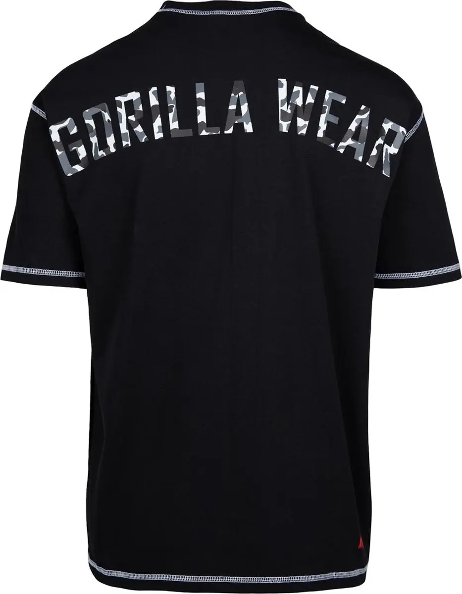 Gorilla Wear Saginaw Oversized T-shirt XL - Zwart