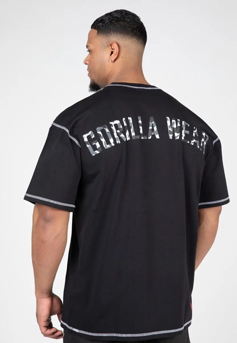 Gorilla Wear Saginaw Oversized T-shirt XL - Zwart