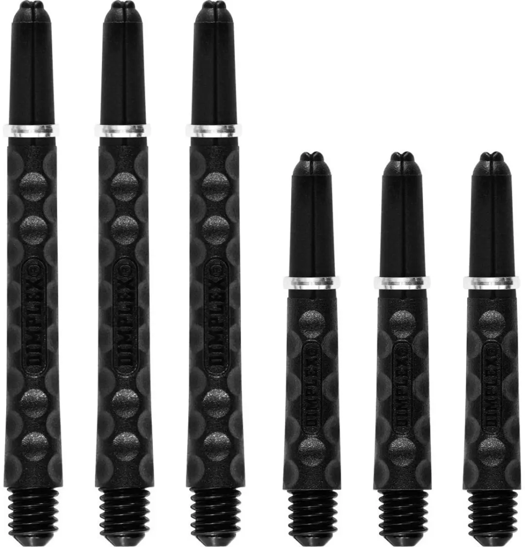 Harrows Shaft Black Short SH0100 - 3 Stuks