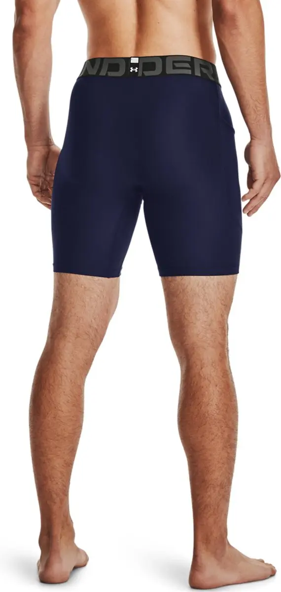 Under Armour UA HG Armour Shorts Heren - Navy/Wit - M