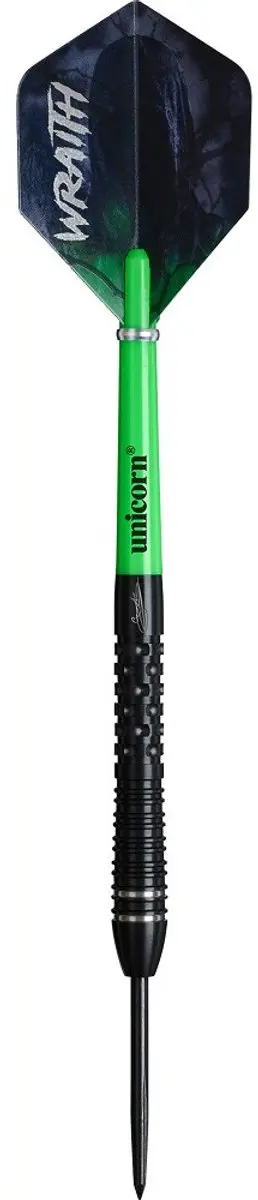 Unicorn Wraith Gary Anderson Phase 6 Dartpijlen - 3 Stuks - Zwart
