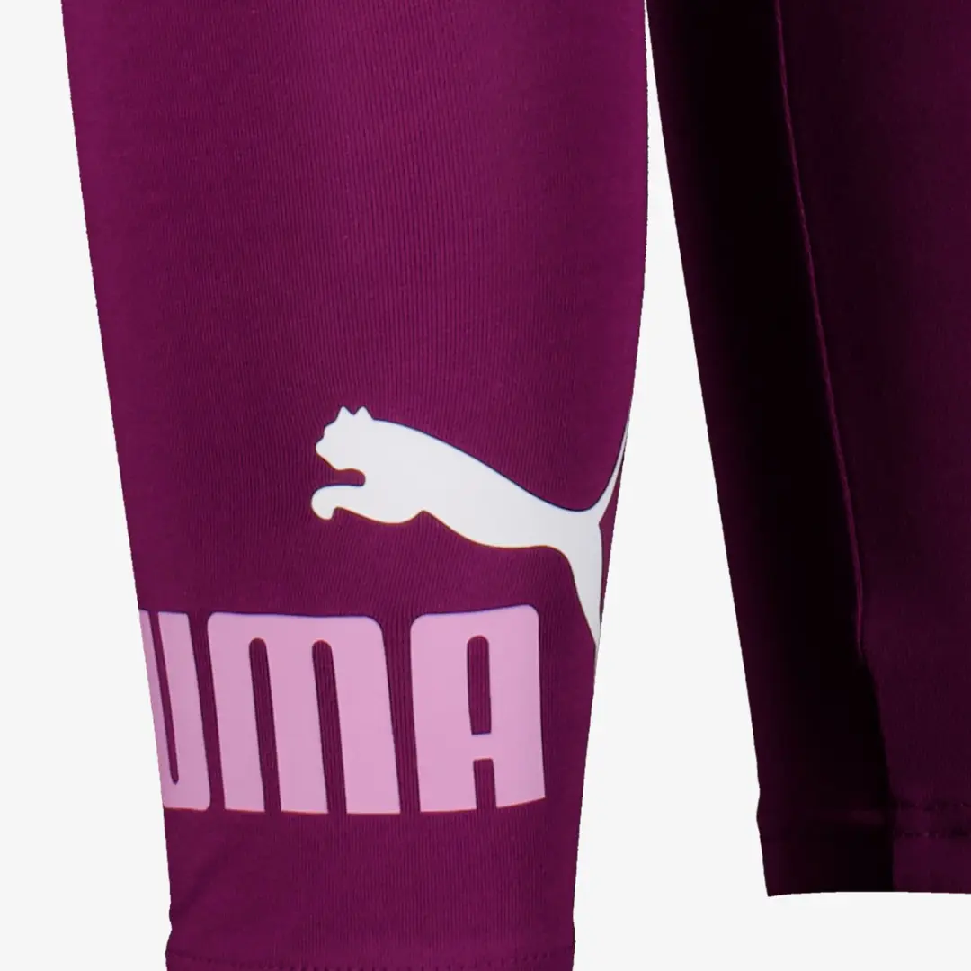 PUMA ESS 2 Color No.1 Logo Meisjes Legging 116 - Roze