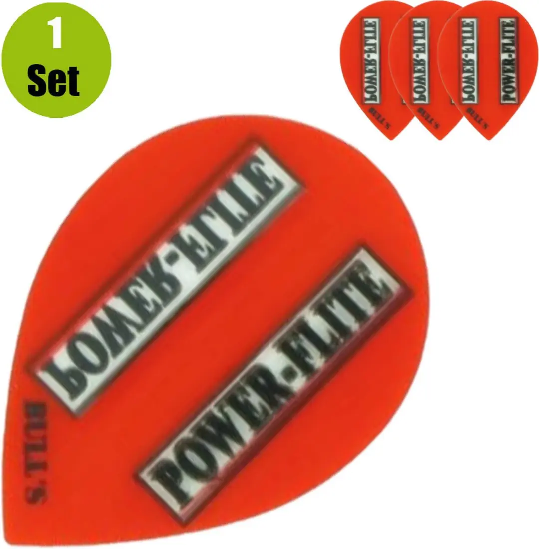 Bulls Powerflite Pear Rood - 3 Stuks