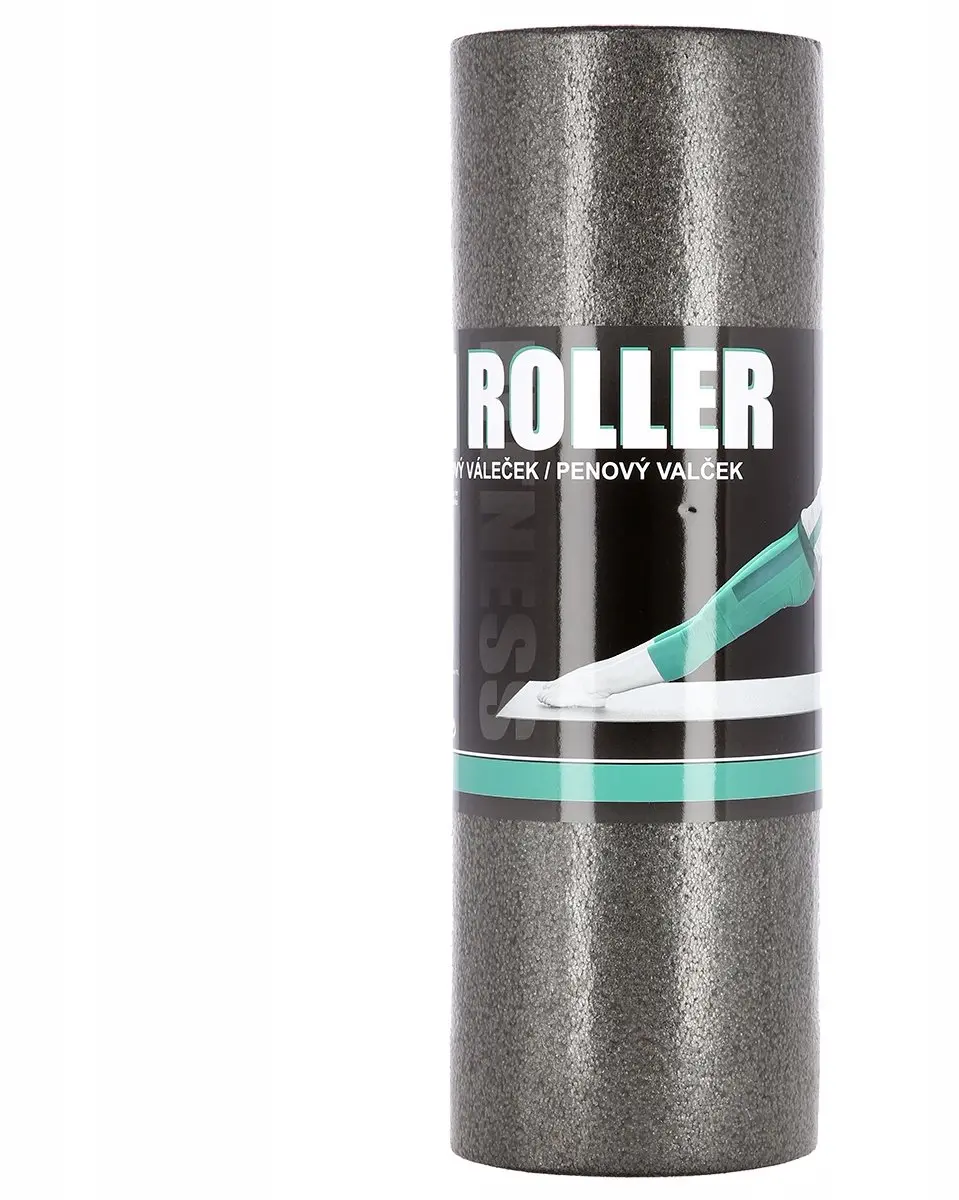 HMS Fitness Foamroller 45x15cm - Grijs/Zwart