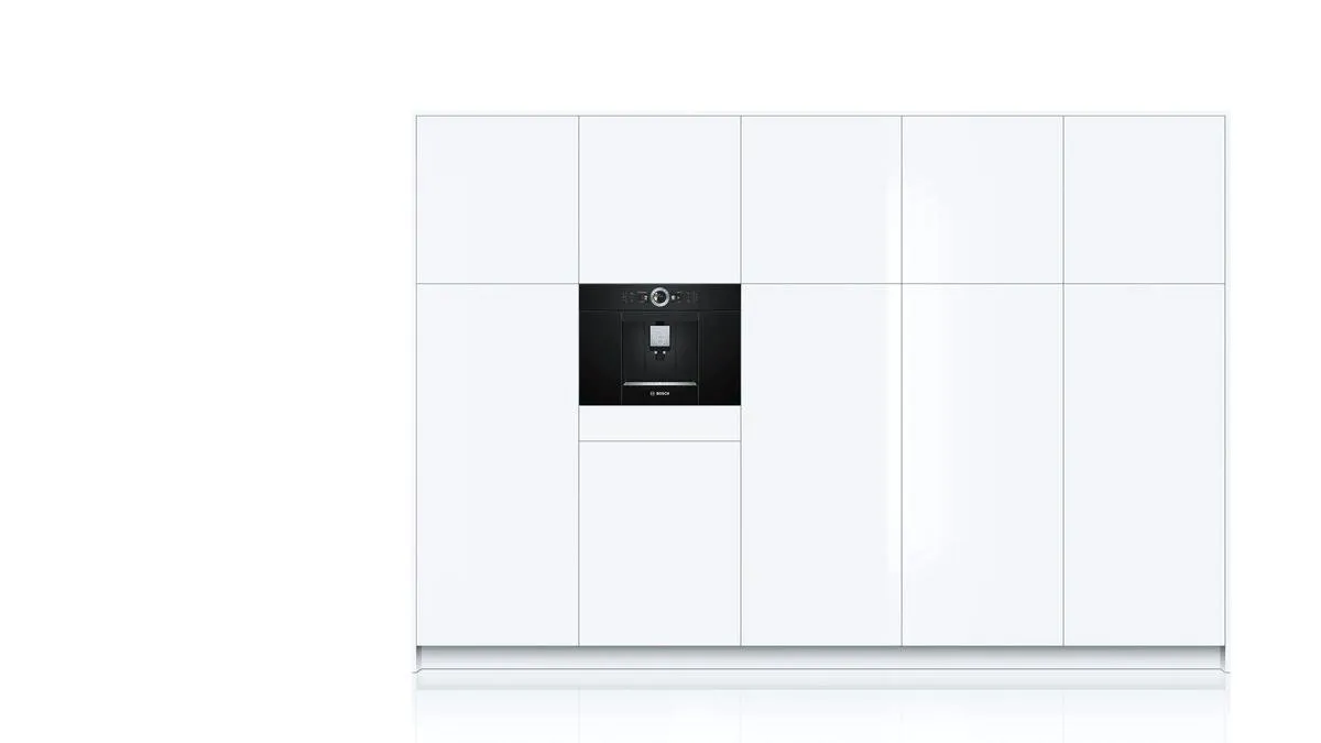 Bosch CTL636EB6 Inbouw Espressomachine - 8 Programma's - Zwart