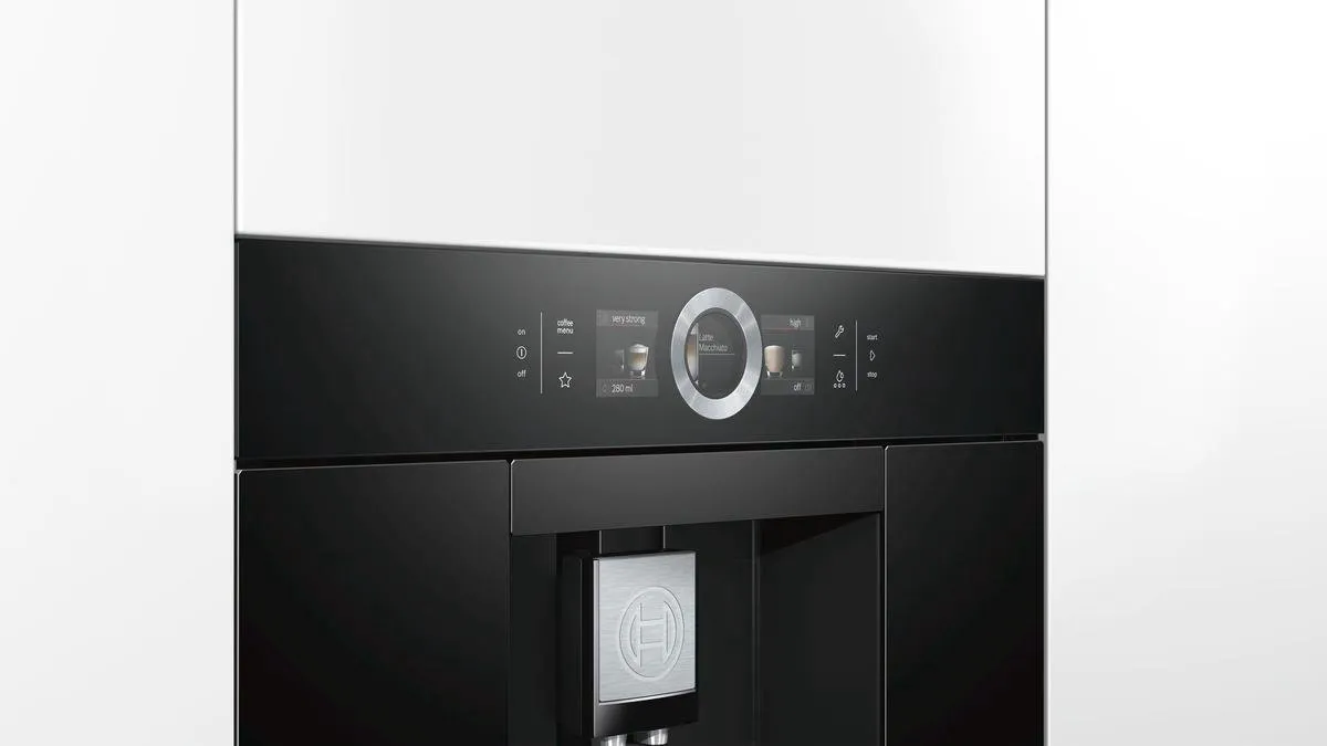 Bosch CTL636EB6 Inbouw Espressomachine - 8 Programma's - Zwart