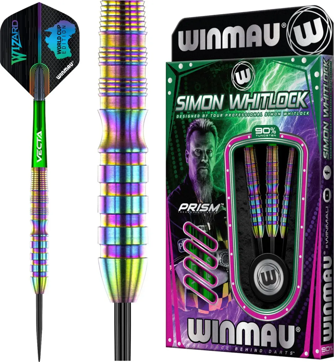Winmau Simon Whitlock World Cup SE Dartpijlen 3 Stuks