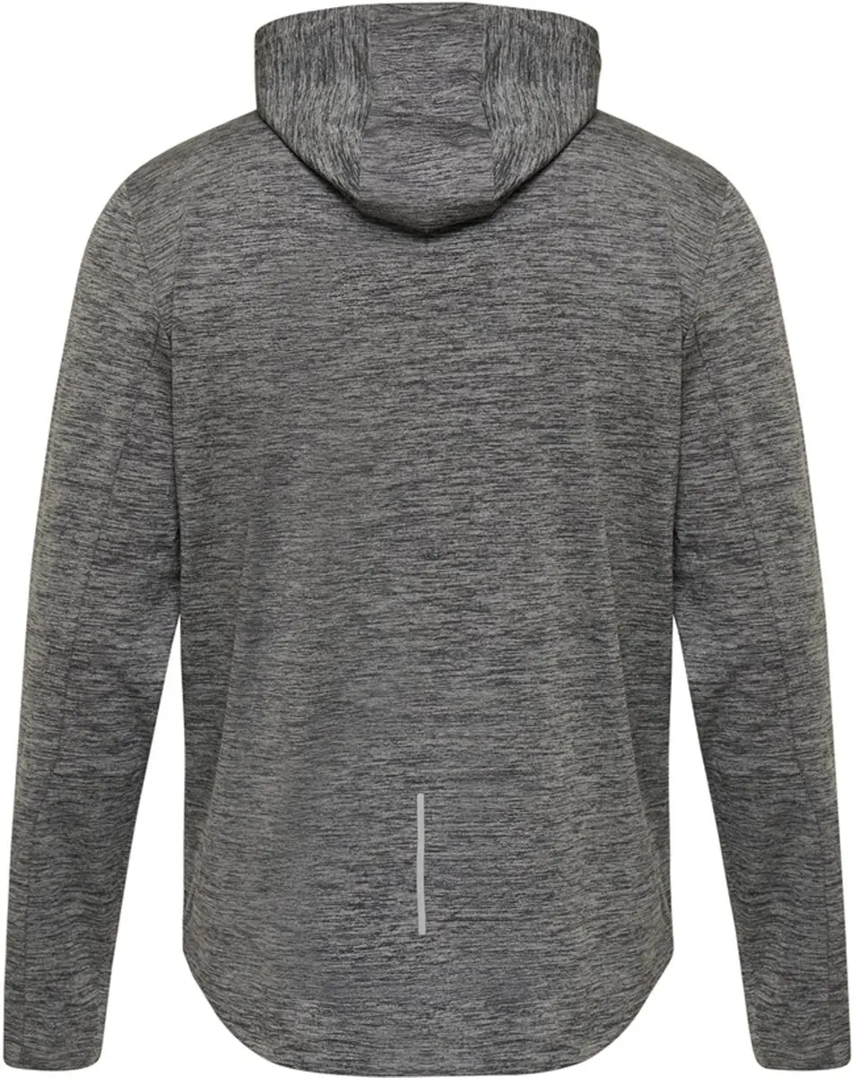 Hummel Hmlaston Zip Hoodie 206488 - Trainingsjack - S - Grijs
