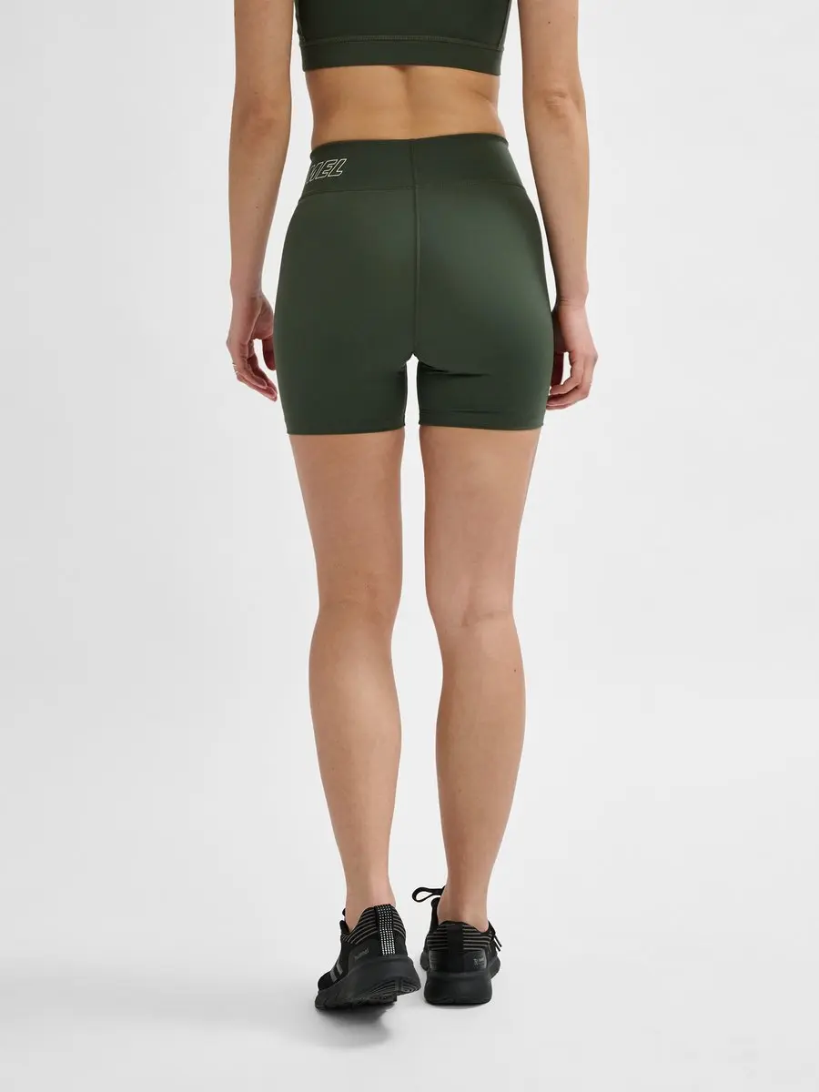 Hummel Fundamental Mw Tight Shorts - S - Climbing Ivy